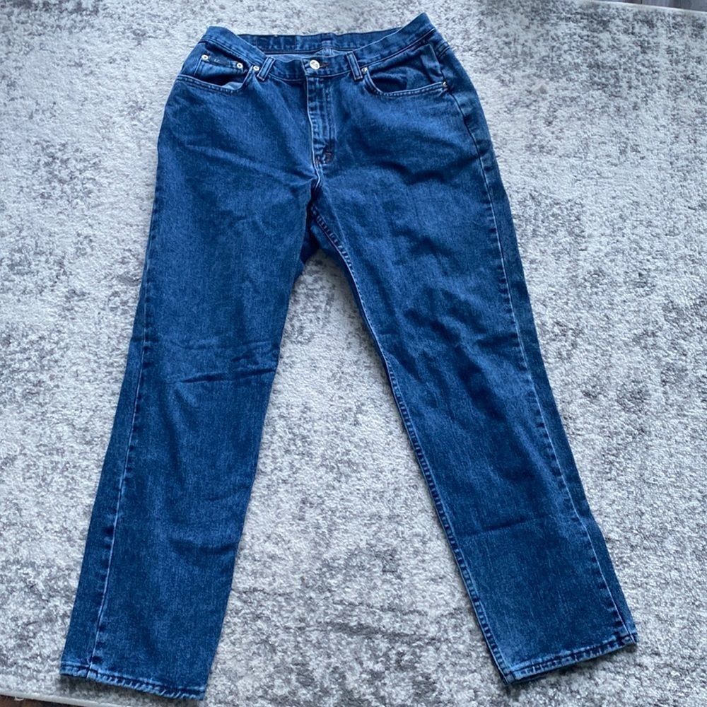 Blue moms high rise‎ jeans size 16 in EUC 100% cotton